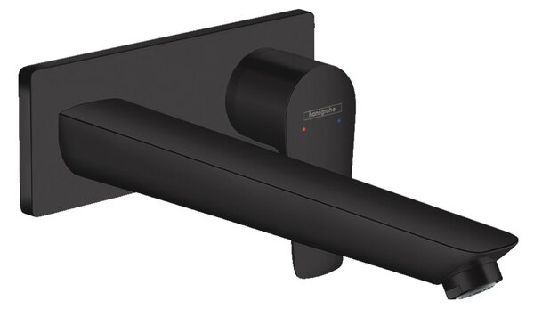Hansgrohe Talis E Páková umyvadlová baterie pod omítku, s výtokem 22,5 cm, matná černá 71734670