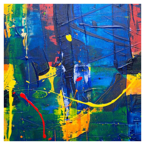 Obraz - Abstrakce (30x30 cm)