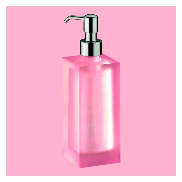 IVAB Irida - Dávkovač tekutého mýdla volně stojící, růžová IBIRQ03