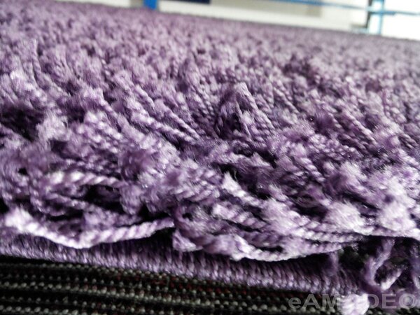Kusový koberec Shaggy Plus 901 lilac - kruh - 200x200