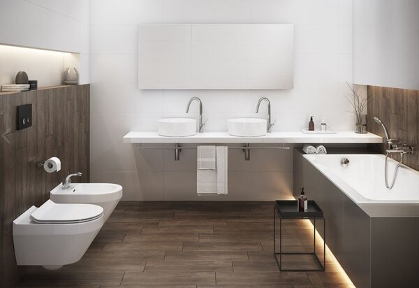 Cersanit Crea slim akrylátová vana 170x75cm + nožičky, S301-226