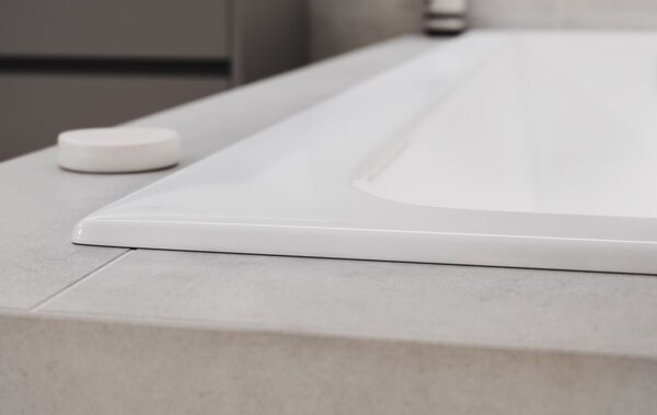 Cersanit Crea Slim akrylátová vana 150x75cm + nožičky, bílá, S301-233