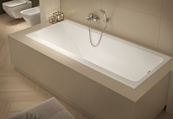 Cersanit Crea Slim akrylátová vana 150x75cm + nožičky, bílá, S301-233