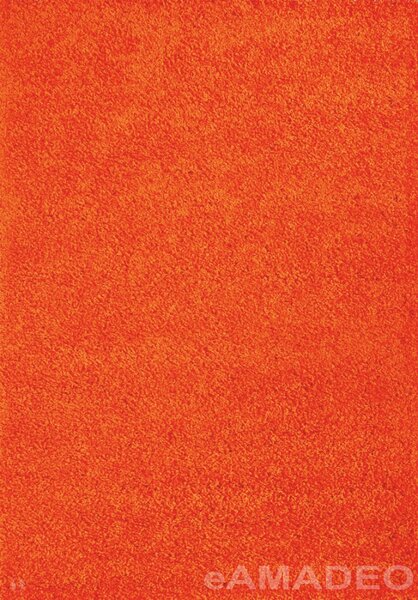 Kusový koberec Efor Shaggy 3419 - oranžový - 120x170cm