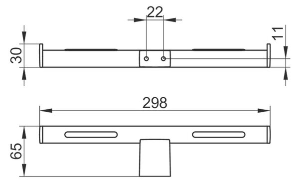Keuco Collection Plan - Dvojitý držák na toaletní papír, chrom 14963010003