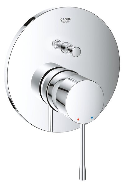 GROHE Essence - Páková baterie s 2směrovým přepínačem, chrom 24058001