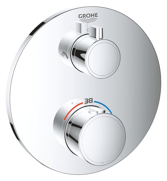 Grohe Grohtherm SET 2 - Sprchový systém pod omítku, Grohtherm, termostatický - kompletní sada