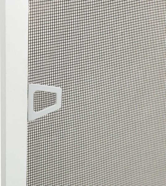 Okenní síť proti hmyzu bílá 80 x 120 cm 153830