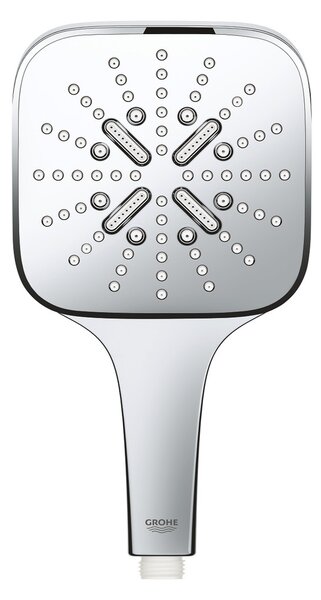 GROHE Rainshower SmartActive 130 Cube - Ruční sprcha 3 proudy, Chrom 26582000