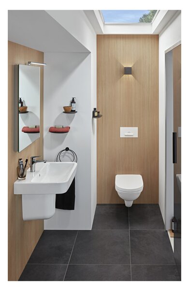 Villeroy & Boch O.novo - Umyvadlo 600x460 mm, s přepadem, alpská bílá 4A416001