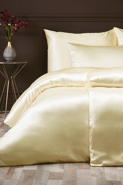 Povlečení Silk Ivory 100% Hedvábí povlak 40/40