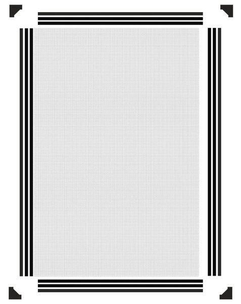Magnetická okenní síť proti hmyzu antracitová 80 x 120 cm 153850