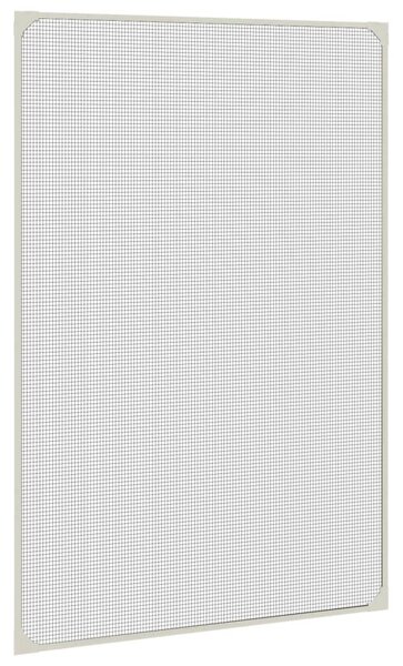 Magnetická okenní síť proti hmyzu bílá 80 x 120 cm 153849