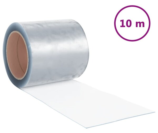 Závěs do dveří průhledný 200 mm x 1,6 mm 10 m PVC 153857