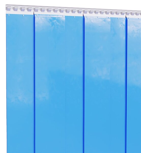 Závěs do dveří modrý 200 mm x 1,6 mm 10 m PVC 153870