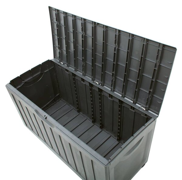 Úložný box černý 118 x 53 x 57 cm polypropylen 153887
