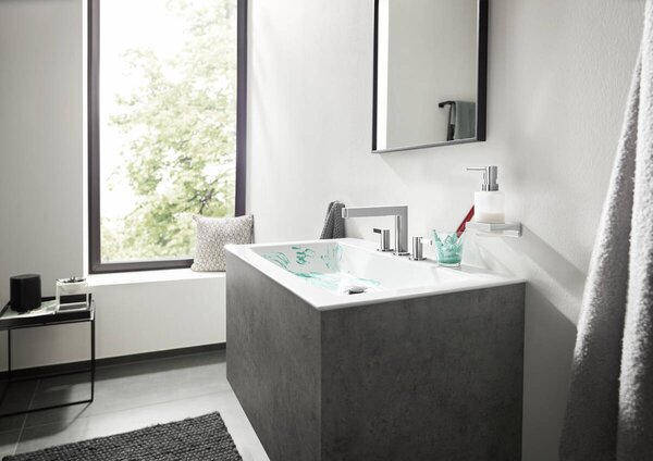 Hansgrohe AddStoris Q - Dávkovač tekutého mýdla, chrom 41745000