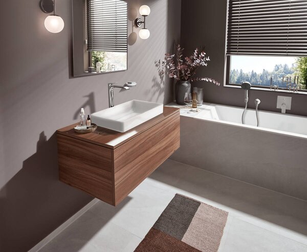 Hansgrohe Vivenis Páková umyvadlová baterie 250 pro umyvadlové mísy, bez odtokové soupravy, chrom 75042000