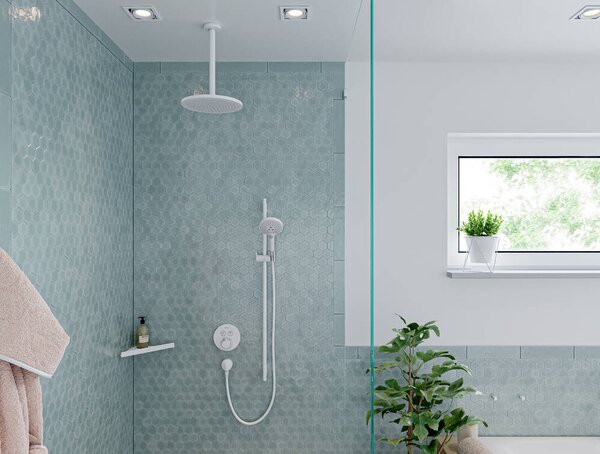 Hansgrohe AddStoris Q - Košík do rohu, chrom 41741000