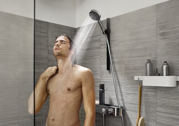 Hansgrohe Pulsify Select S ruční sprcha 105 3jet Activation, matná černá 24100670