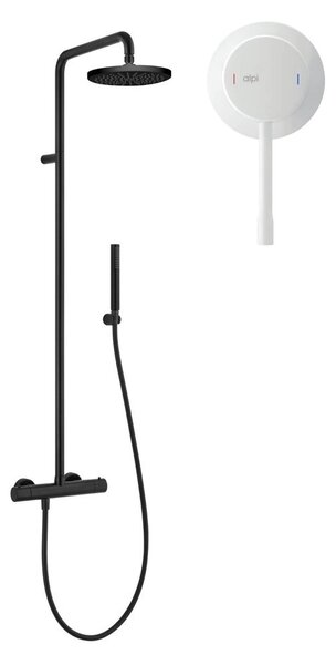 Alpi Blue - Termostatický sprchový systém, bílá matná BU85RM2151BI