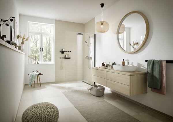 Hansgrohe Pulsify S Showerpipe 260 1jet se ShowerTablet Select 400, chrom 24220000