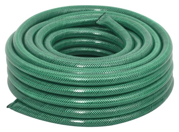 Zahradní hadice se sadou koncovek zelená 0,75" 10 m PVC 154378
