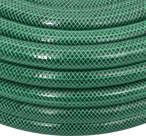 Zahradní hadice se sadou koncovek zelená 0,75" 10 m PVC 154378