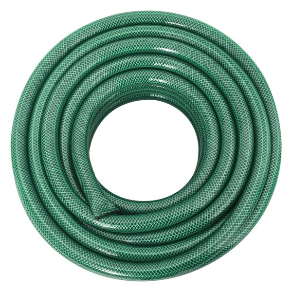 Zahradní hadice se sadou koncovek zelená 0,75" 10 m PVC 154378