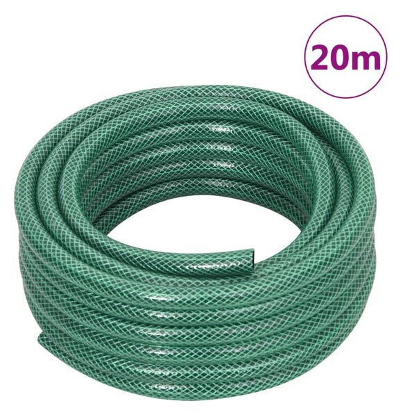 Zahradní hadice zelená 0,5" 20 m PVC 154371