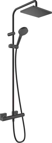 Hansgrohe Vernis Shape Showerpipe 230 1jet s termostatem, matná černá 26286670