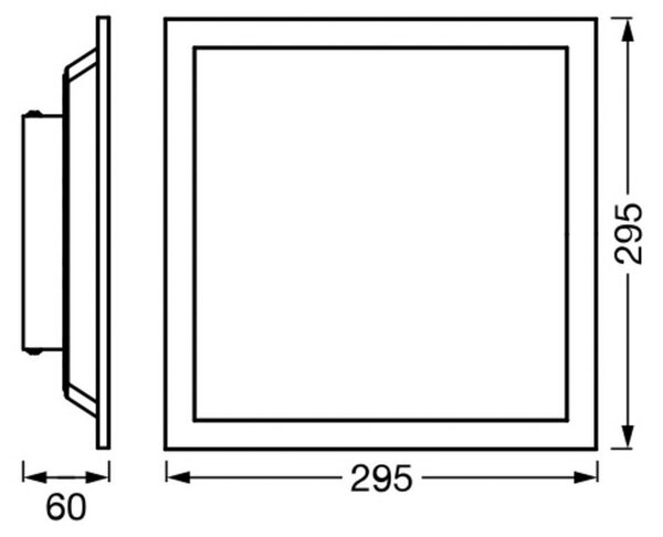 OSRAM SMART+ WiFi LED panel PLANON MAGIC, bílý 30 cm RGB, stmívatelný, Bílá / opál, Obývací pokoj / jídelna, kov, Moderní