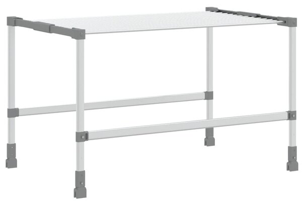 Sušák na prádlo 83 × (50–55) × (40–85) cm hliník 154601