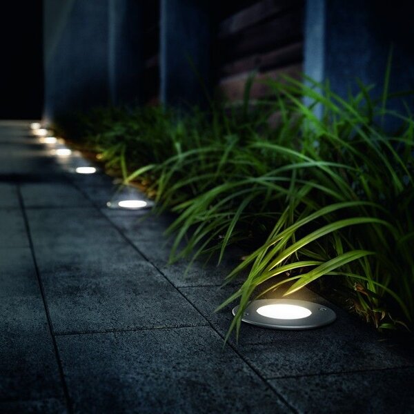 Philips 17306/47/16 myGarden Moss zápustné do země nerez 1x3W 230V