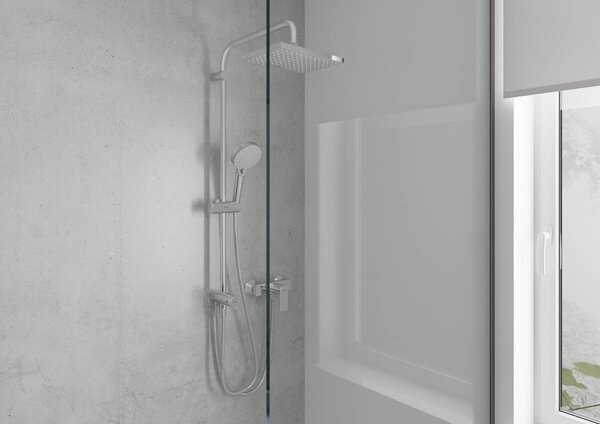 Hansgrohe Vernis Shape Páková sprchová baterie na stěnu, matná černá 71650670