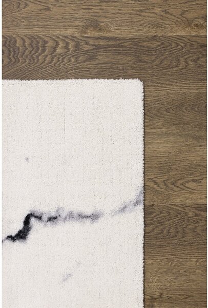 Krémový vlněný koberec 160x240 cm Marble – Agnella