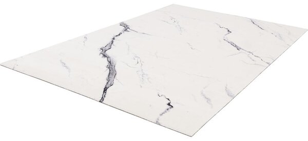 Krémový vlněný koberec 160x240 cm Marble – Agnella