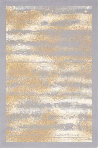 Béžovo-šedý vlněný koberec 133x180 cm Stratus – Agnella
