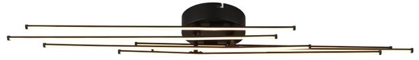 GLOBO 67380-40 LAWSON stropní svítidlo D800mm LED 40W 4345/2870lm 3000K černá