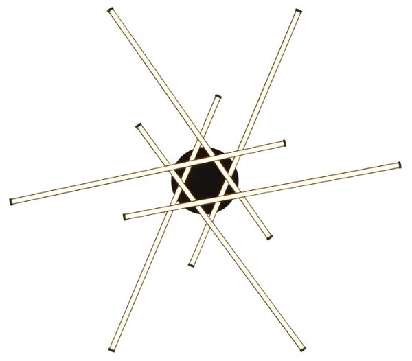 GLOBO 67380-40 LAWSON stropní svítidlo D800mm LED 40W 4345/2870lm 3000K černá