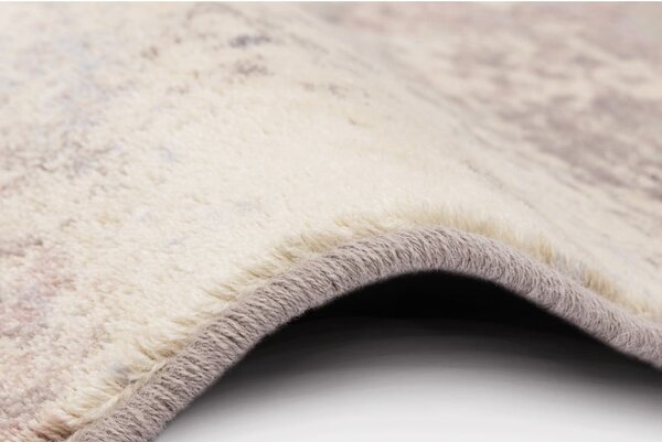 Světle růžový vlněný koberec 160x240 cm Fizz – Agnella