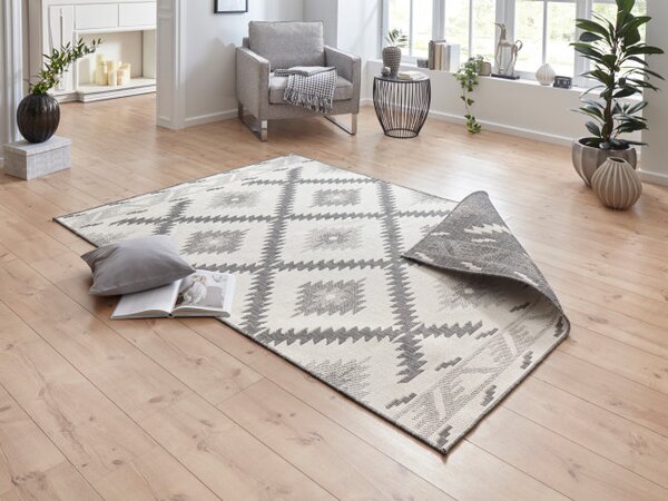 Oboustranný koberec Hanse Home Twin Supreme Malibu šedý / krémový