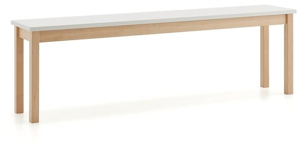 AJ Produkty Lavice ZET, 1800x440 mm, bílá