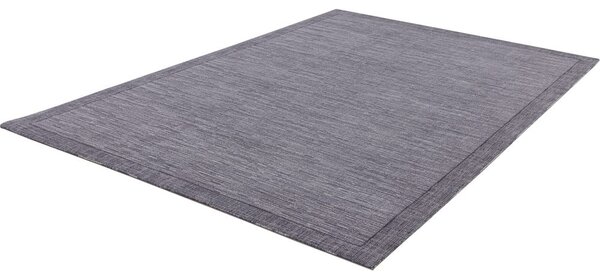 Tmavě šedý vlněný koberec 133x180 cm Linea – Agnella