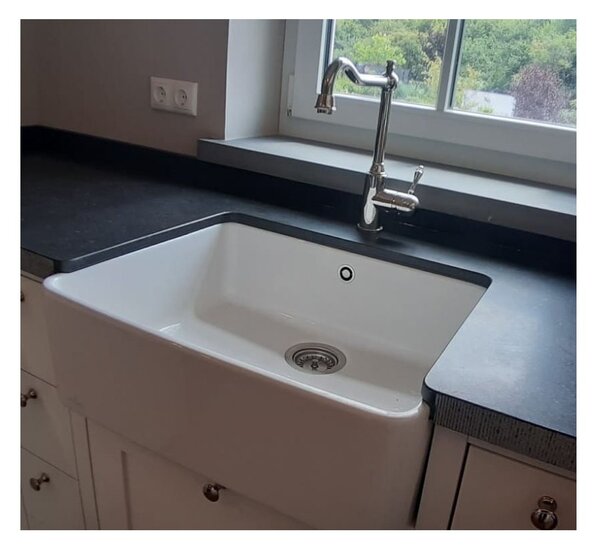 Villeroy & Boch Farmhouse 60 X - Keramický dřez 595x500x200 mm alpská bílá CeramicPlus 636001R1