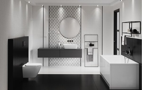 Cersanit Korat akrylátová vana 180x80cm + nožičky, bílá, S301-295
