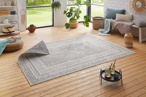 Oboustranný koberec Hanse Home Vintage | Retro stříbrný