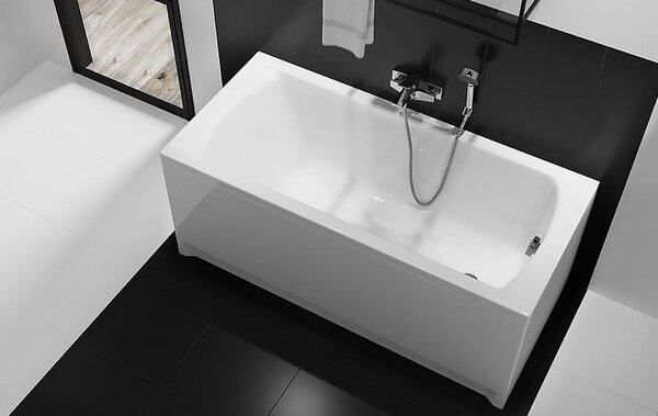 Cersanit Korat akrylátová vana 180x80cm + nožičky, bílá, S301-295