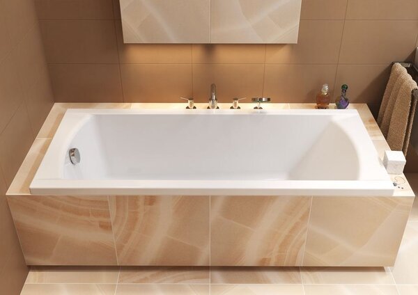 Cersanit Korat akrylátová vana 150x70cm + nožičky, bílá, S301-120