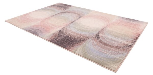 Světle růžový vlněný koberec 133x190 cm Kaola – Agnella